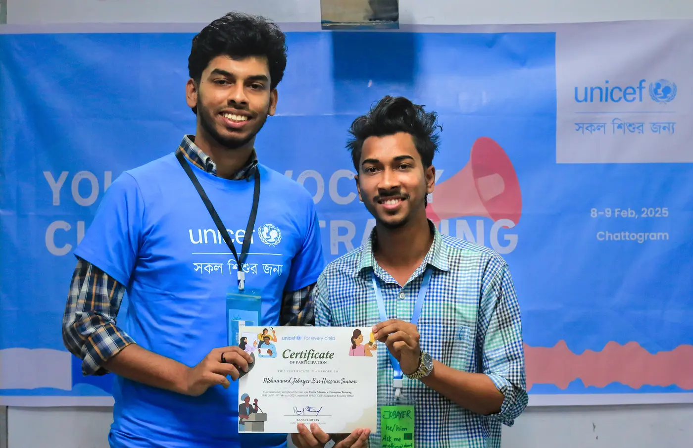UNICEF Youth Advocate